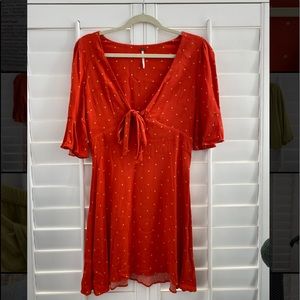 Free People Polka Dot Dress